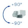 Tourillon pour Solaar 20-30 +90° / -90°